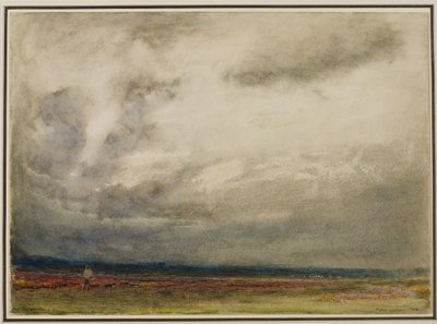 Una tormenta que se avecina, 1908 de Albert Goodwin